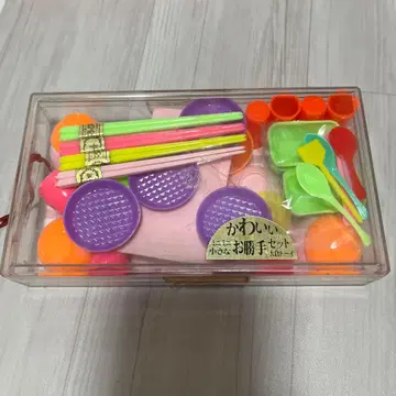오쿠라 토이 작은 귀여운 미니 오카테 미니 세트 4
