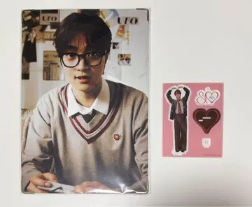 &TEAM EJ 위주 굿즈 아크릴 스탠드 프리미엄 사진 &하트 WE