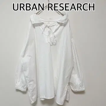 URBAN RESEARCH 어반 리서치 화이트 긴팔 블라우스