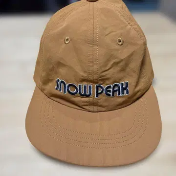 SNOW PEAK 브라운 캡