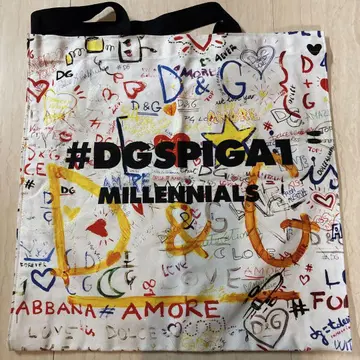 D&G 그래피티 에코백 밀레니얼즈