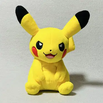 포켓몬 센터 마이 피카츄 My Pikachu 봉제 인형 수컷 찢어진 눈