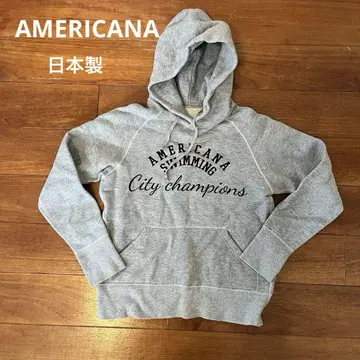 AMERICANA 아메리카나 후드 맨투맨 그레이 일본제