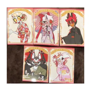 해즈빈 호텔 애니메이트 특전 브로마이드 알래스터 허스크 엔젤