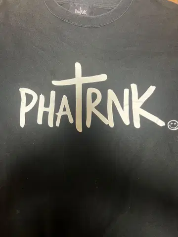 PHATRNK 블랙 T셔츠 XL
