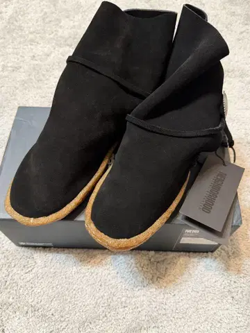 NEIGHBORHOOD 모카신 부츠 소가죽 스웨이드