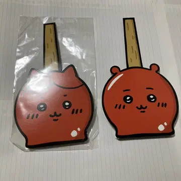 치이카와(먼작귀) 엔니치 캔 배지 치이카와 하치와레 2개 세트