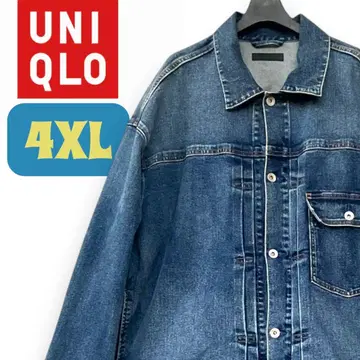 UNIQLO 유니클로 데님 자켓 1st 타입 4XL 사이즈
