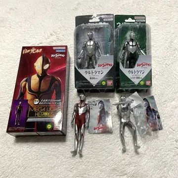 신 울트라맨 울트라 액션 피규어 메가라이트 히어로즈 묶음 판매