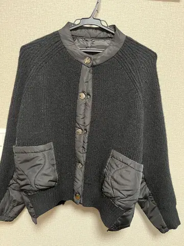 블랙 퀼팅 자켓 여성용