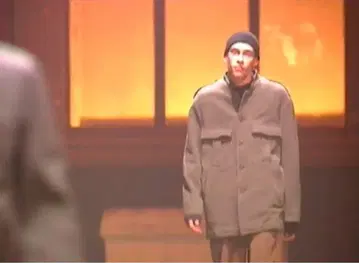 DRIES VAN NOTEN 97AW 밀리터리 울 블루종 벨기에 제
