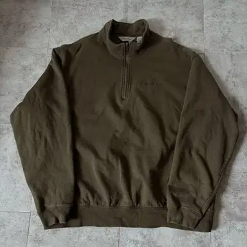 90년대 후반 Eddie Bauer 하프 지퍼 맨투맨