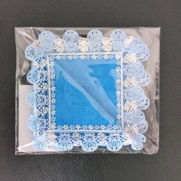 치카자와 레이스 x 아이엠 도라에몽 타월 손수건 스카이블루