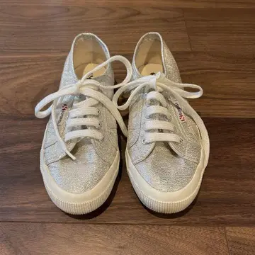 SUPERGA 실버 스니커즈 23cm 36