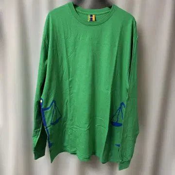 bedlam 롱 슬리브 T 그린 XL