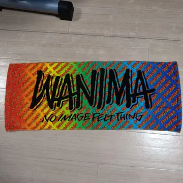 WANIMA 레인보우 컬러 타월