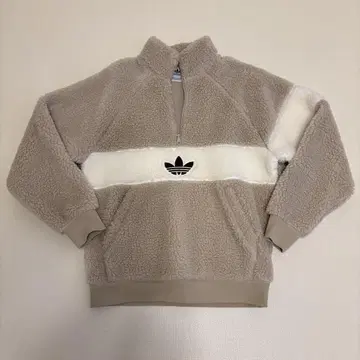 새상품급 adidas 플리스 보아 자켓 베이지