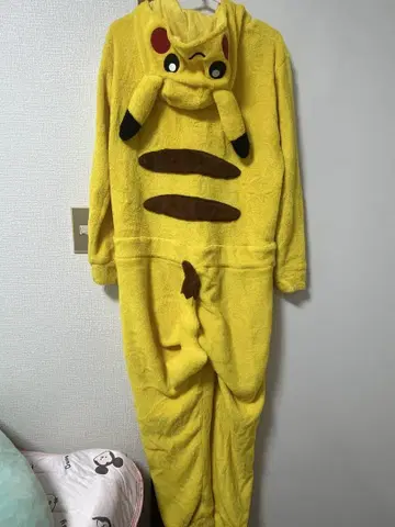 포켓몬 피카츄 인형옷 코스프레 M