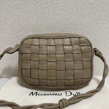 Massimo Dutti 여성용 숄더백 카고백 램 가죽