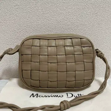 Massimo Dutti 여성용 숄더백 카고백 램 가죽