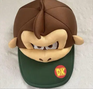 돈키콩 캐릭터 모자 DK 로고