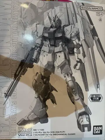 MG 뉴 건담 verKa 메카니컬 클리어