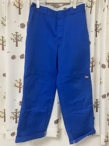 Dickies 루즈핏 워크 팬츠 파랑 남성용