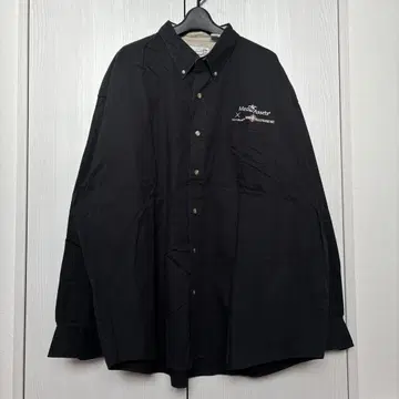 [ 즉시 배송 ] 먼싱웨어 긴팔 셔츠 블랙 XXL