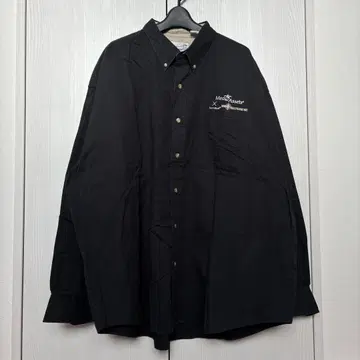 [ 즉시 배송 ] 먼싱웨어 긴팔 셔츠 블랙 XXL