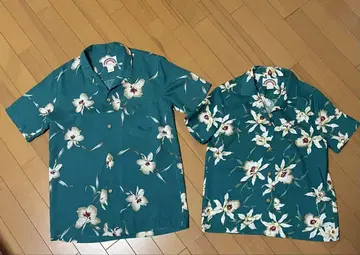 빈티지 [ MADE IN PARADISE ] 하와이안 셔츠 하와이 제작