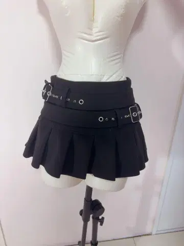 볼칸 스커트 블랙 지뢰계 서브컬처 계열