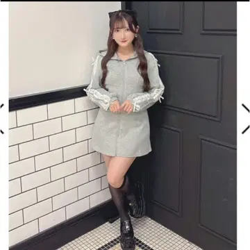 evelyn 레이스 리본 저지