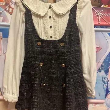 리즈리사 트위드 셋업 블랙