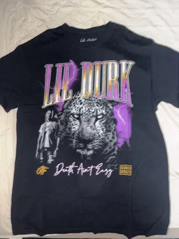 초레어 Lil Durk 라이온 T셔츠 M 사이즈