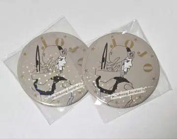 죠죠 월드 JOJO 홀로그램 캔뱃지 조니 죠스타 2점