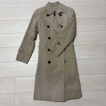 베이지 트렌치코트 탈부착 이너 포함