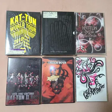 KAT-TUN 라이브 DVD 컬렉션 묶음 판매