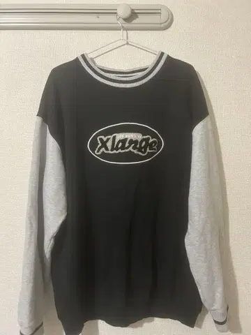XLARGE 트레이닝복 블랙 그레이