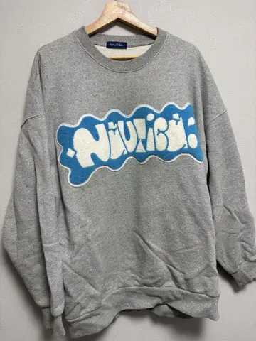 Nautica 그레이 트레이닝복 맨투맨