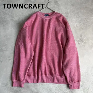 타운크래프트 TOWNCRAFT / 90s 피그먼트 크루 맨투맨 XL