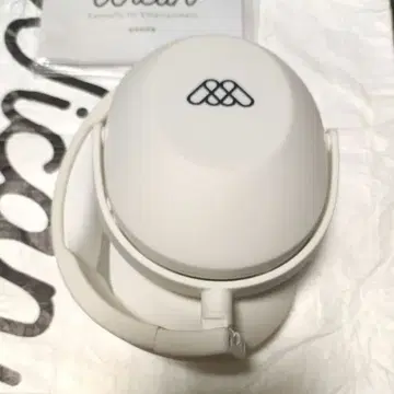 wican 귀도리 귀마개 방음 차음 화이트