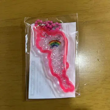 비와코 키링 하코다테야마 사양 무지개 핑크