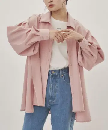[ idem ] volume sleeve tuck shirt