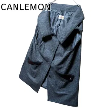 CANLEMON 그레이 테일러드 자켓, 아마도 포옹 자켓입니다.