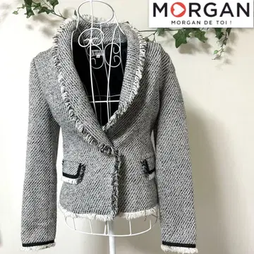 MORGAN 트위드 자켓
