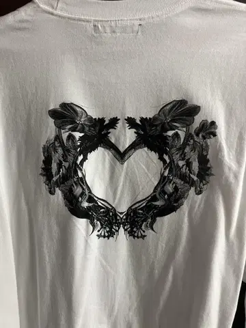 meltthelady gothic long T-shirts 긴팔 화이트