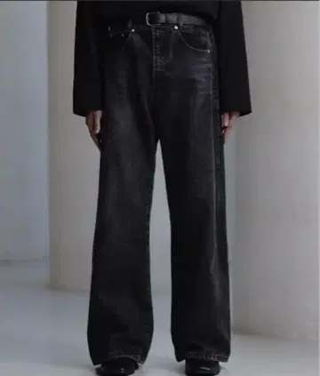 CLEL 빈티지 데님 블랙