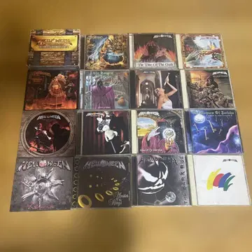 Helloween 앨범 세트 16장