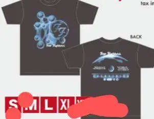 Foo Fighters 티셔츠 L 사이즈 다크 그레이