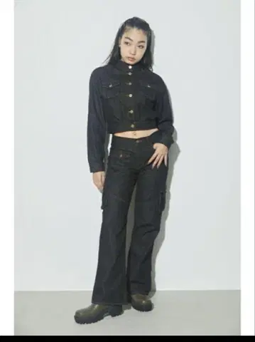 러그아젬 데님 셋업